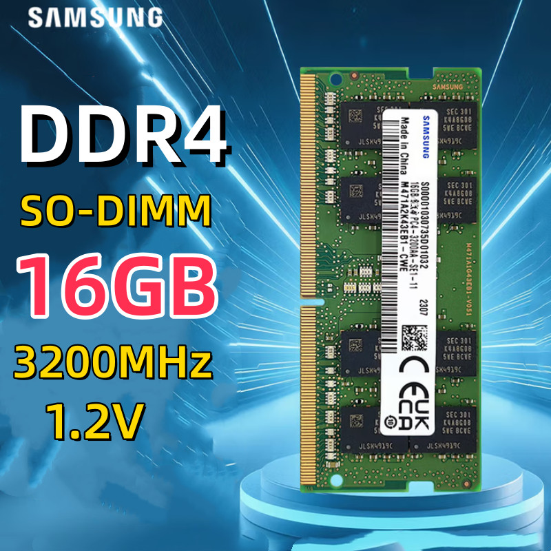 PROMO SAMSUNG DDR4 RAM SO-DIMM 16G 3200MHZ 260 Pin SO-DIMM 1.2v DDR4 notebook memory
