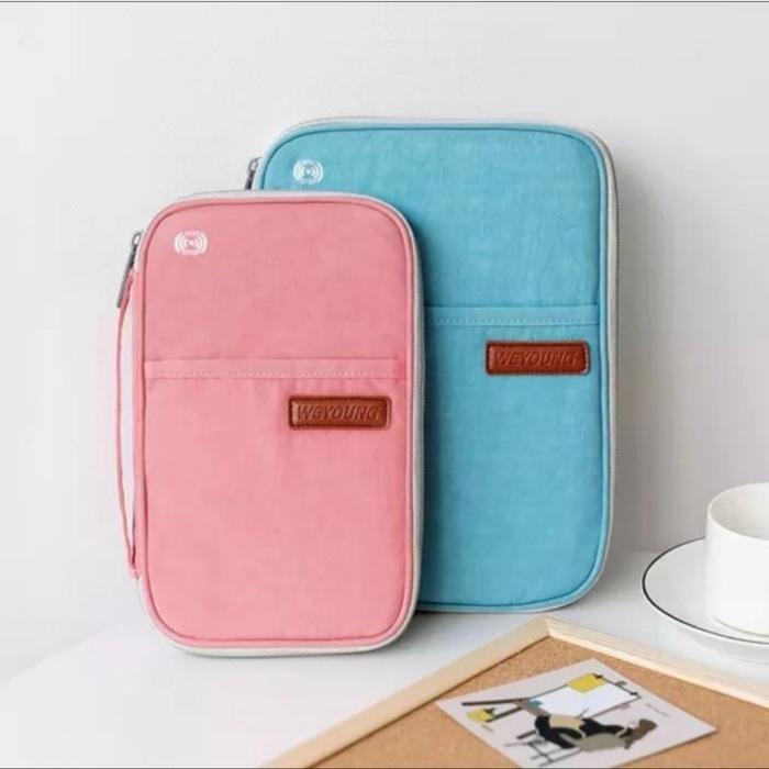Korean Rfid Passport Holder / Rfid Passport Wallet Terpercaya