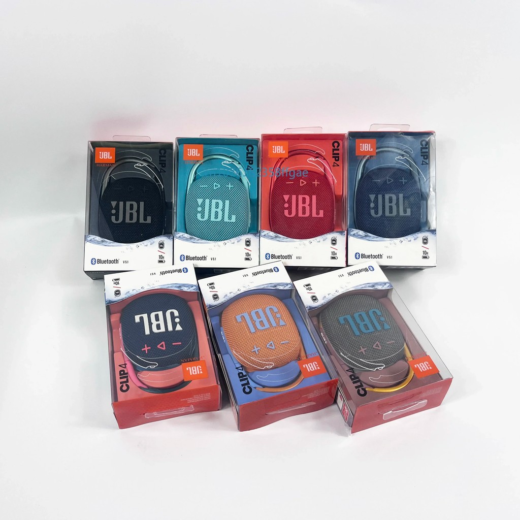 Original JBL CLIP 4 Wireless Bluetooth Portable Speaker Subwoofer Outdoor Speaker Mini Speaker IP67