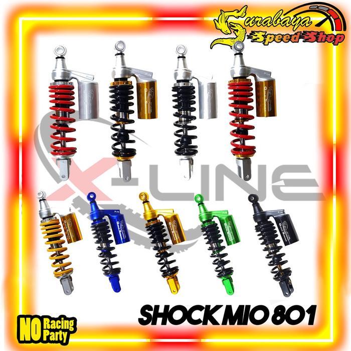 Shock Mio Tabung Double Click Skok Breaker Original X-Line 801 310Mm
