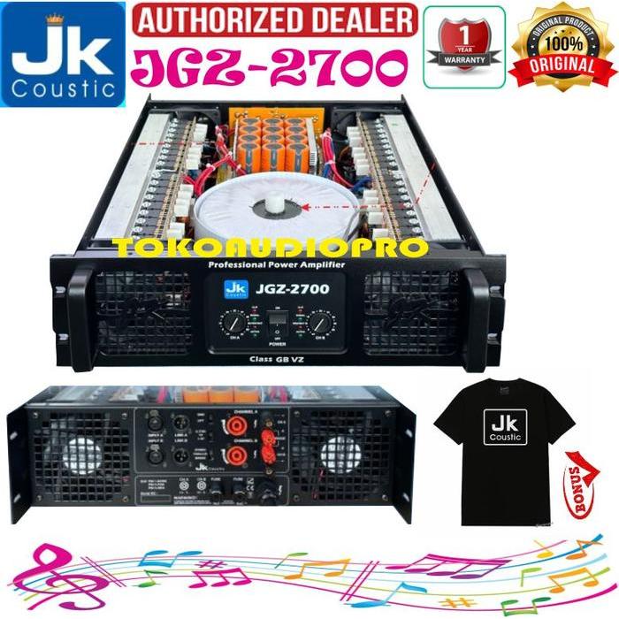 Jk Coustic Jgz-2700 2 Channel Power Amplifier Jk Coustic Jgz2700 Co