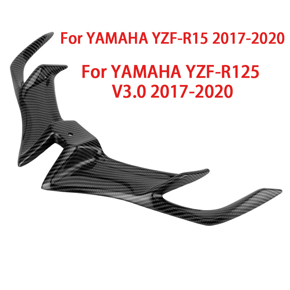Motorcycle Front Fairing Winglet Cover For Yamaha Yzf-R125 V3.0 Yamaha Yzf-R15 2017-2020 Front