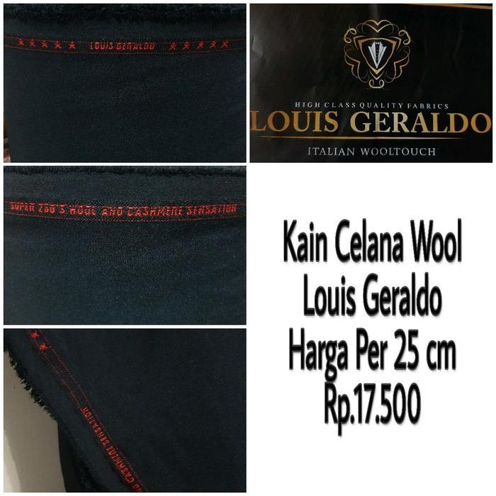 Kain Celana Wool Louis Geraldo 250S , Harga Per 25 Cm = 20.000, Minimal Pesanan 1 Meter = 80.000