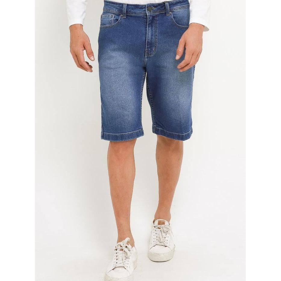Triple Celana Pendek Denim Stretch (94 848S Bwc)