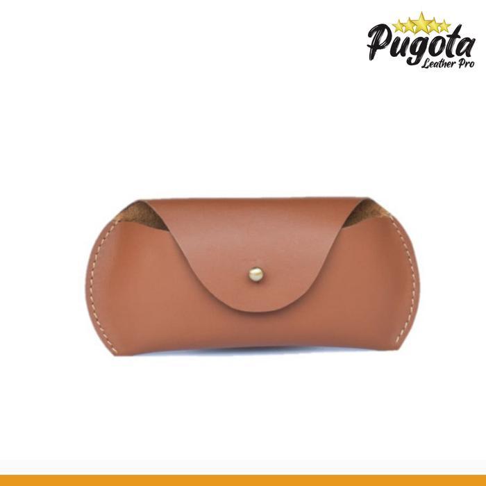 SARUNG TEMPAT KACAMATA KULIT IKAT PINGGANG LEATHER POUCH EYEGLASSES BUCKLE EXCLUSIVE DESIGN