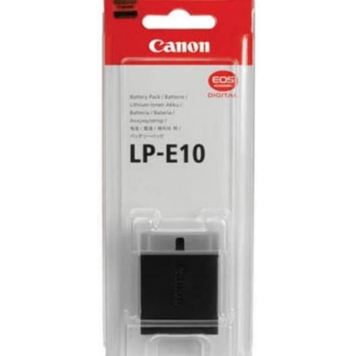 Canon Baterai LP-E10 aka LP E10 untuk Kamera Canon 1100D 1200D 1300D 4000D 3000D 2000D & Lainnya