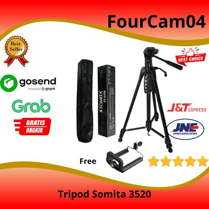 TRIPOD SOMITA ST-3520 / Tripod Kamera DSLR MIRRORLESS HANDYCAM CANON