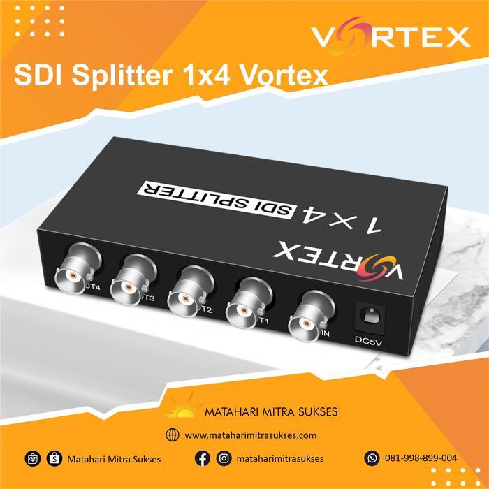 SDI Splitter 1x4 Port 3G HD SDI Support 1080p Vortex