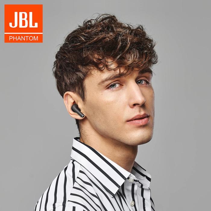 Original Jbl-Phantom 4Th Upgrade Tws Sound Wave Shockwave Tws - Bass Kuat Tahan Air Segala Cuaca Dan