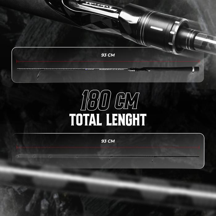 Joran Kenzi Jackson Pro 602 Gen-Ii - Joran Spinning Carbon Solid Full Fuji Guide Carbon X-Wrap Cocok