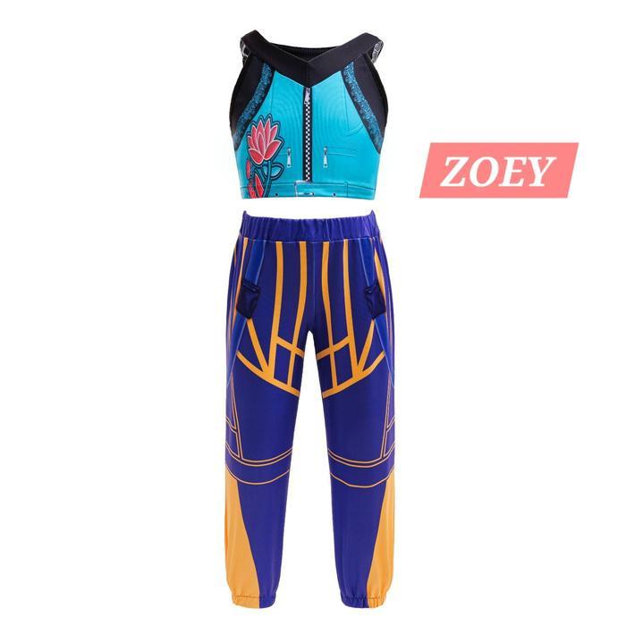 BAJUKIDDIE KOSTUM DEMON HUNTER KPOP COSPLAY HALLOWEEN ANIME FASHION ANAK