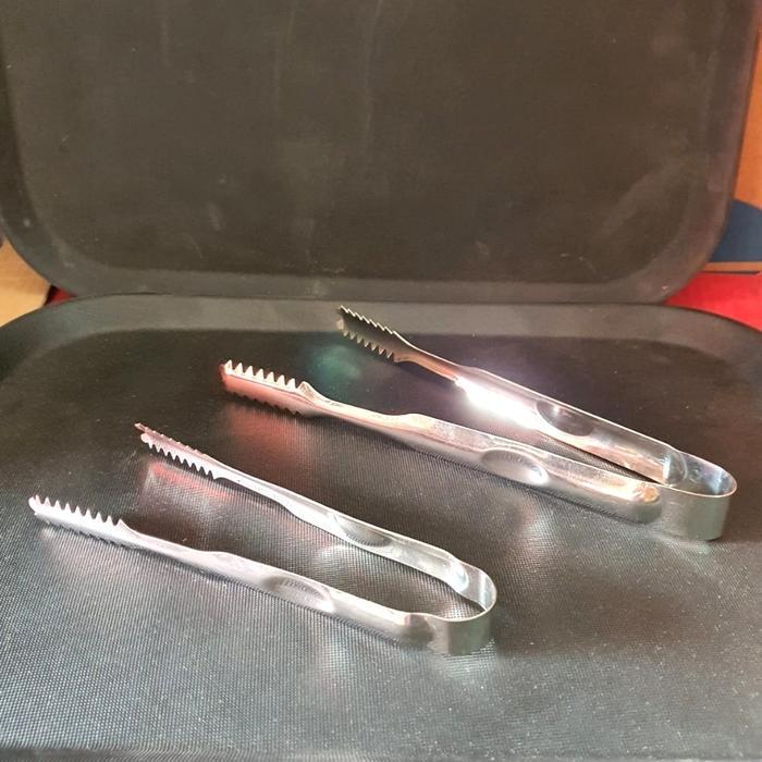 Good Quality Jepitan Es / Makanan / Ice Tong / Food Tong Stainless