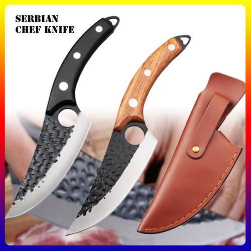 Pisau Daging Super Tajam Carbon Pisau Dapur Baja Pisau Boning Fillet