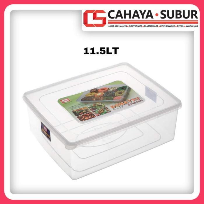 TERMURAH Tempat Donat SHINPO Donatsu Oyatsu Toples Container Storage Box Serbaguna BPA Free Plastik