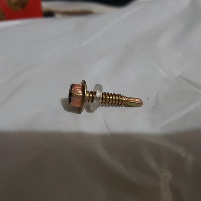 Self Drilling Screw/ Baut Roofing/ Baut Drilling/ Baut atap 12# x 25