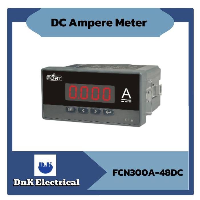 Dc Ampere Meter Fort Fcn300A-48Dc Size 48X96