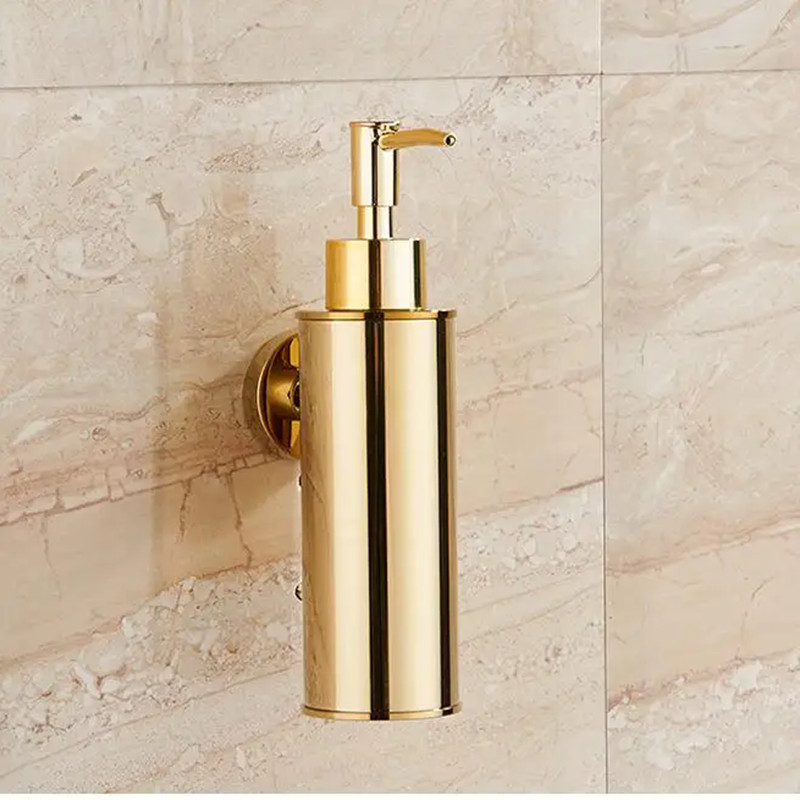 Gold Soap Dispenser bathroom Hand Liquid Soap Dispenser/kitchen soap dispenser Stainless Steel