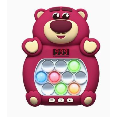 Lotso Game 3D Ground Mouse Challenge Stress Relieving Game Console Quick Push Game Pop Up Quick Push