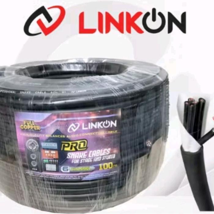 Kabel snake isi 6 / kabel snake 6 ch 6 channel LINKON PER METER