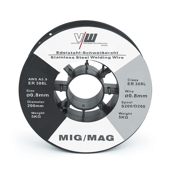Kawat Las Mig Stainless Wire 308L Diameter 0.8Mm Berat 5 Kg
