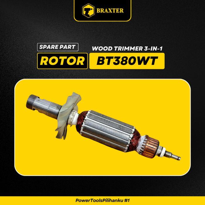 Armature / Rotor Wood Trimmer 3 Dudukan Braxter Bt380Wt Spare Part