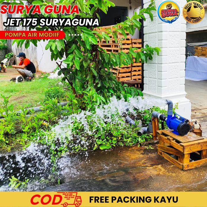 POMPA AIR MODIFIKASI JET 175 kolam ikan