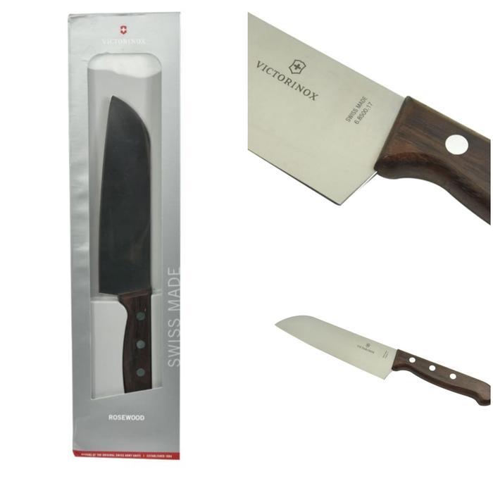 Victorinox ORIGINAL Rosewood Pisau Santoku 17cm