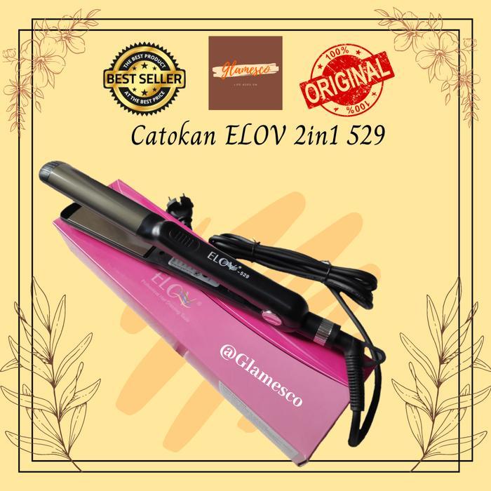 Catokan rambut ELOV 2in1 529/Catokan rambut