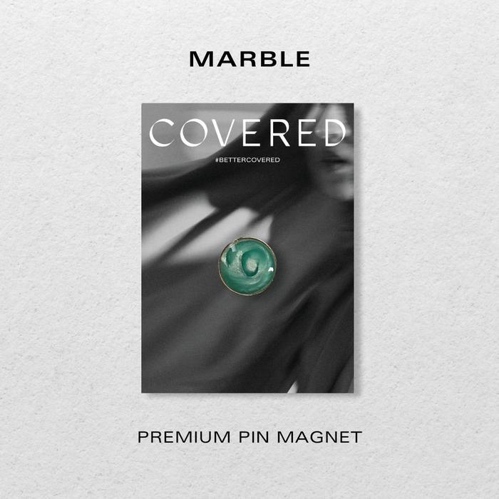 MARBLE HIJAB PIN MAGNET Peniti Hijab Aksesoris Hijab