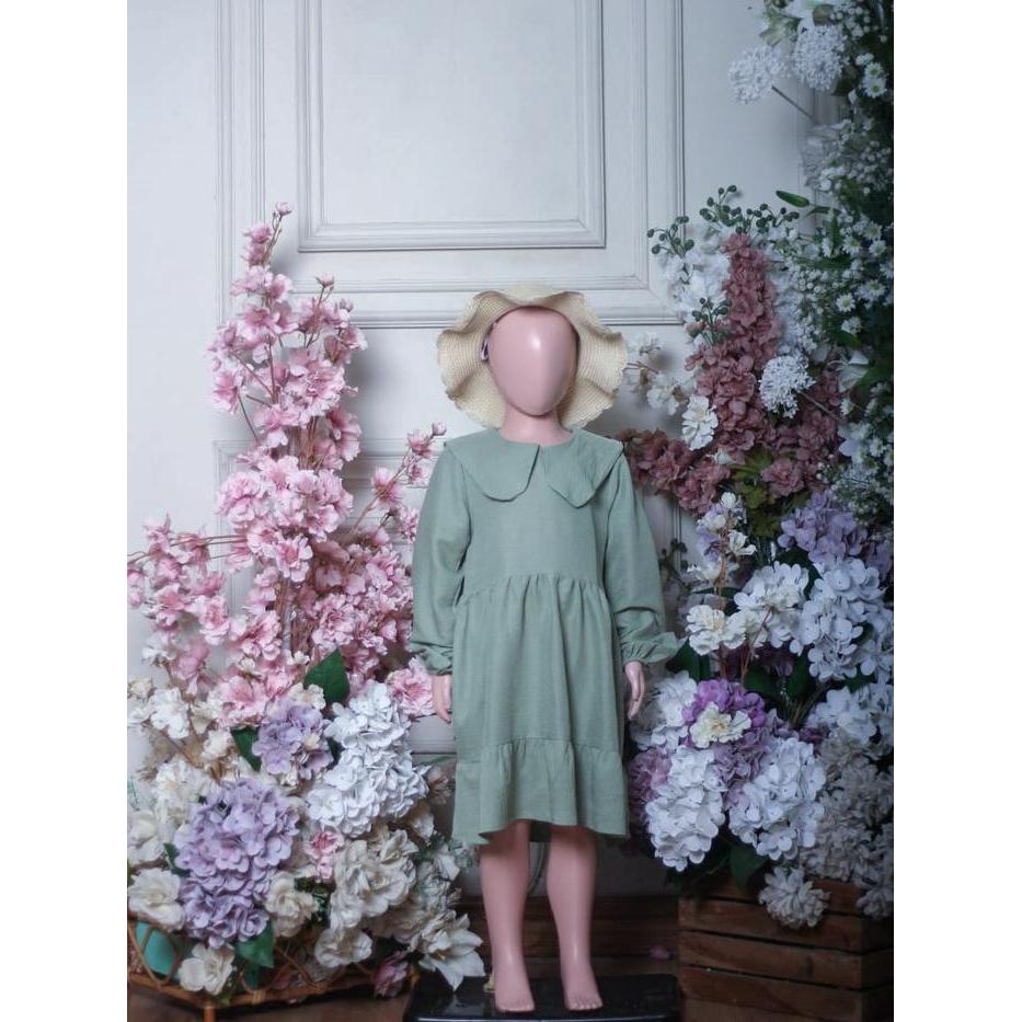 TUNIK ANAK SAGE GREEN TUNIK BAYI