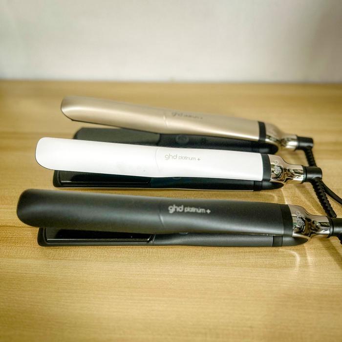 GHD Platinum+ Styler, Catokan Smart, Straightener Curly Wavy