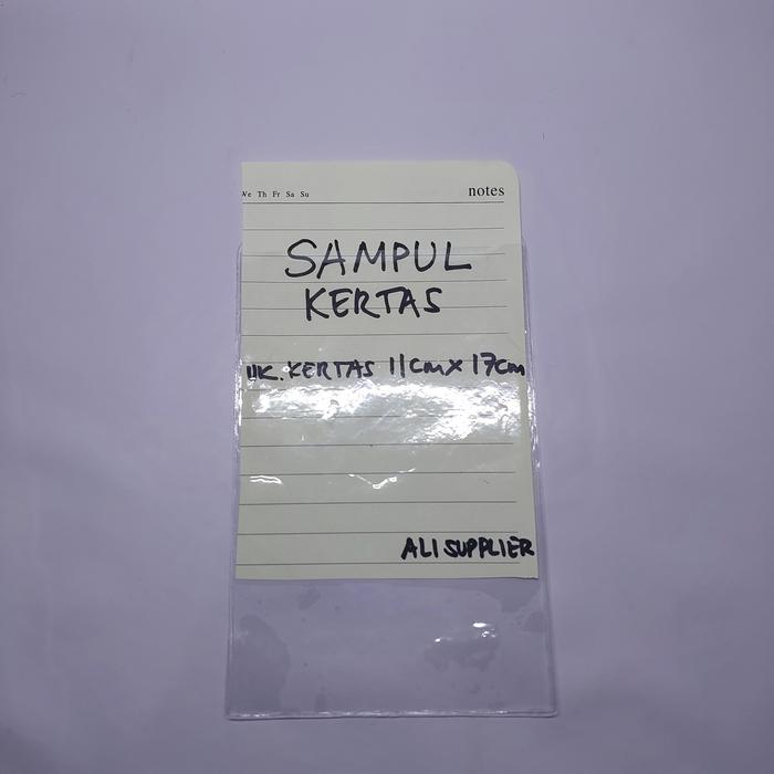 "New" SAMPUL KERTAS A6 PLASTIK MIKA SPP TEBAL PELINDUNG KERTAS DOKUMEN MURAH 11x17 / SAMPUL KERTAS /