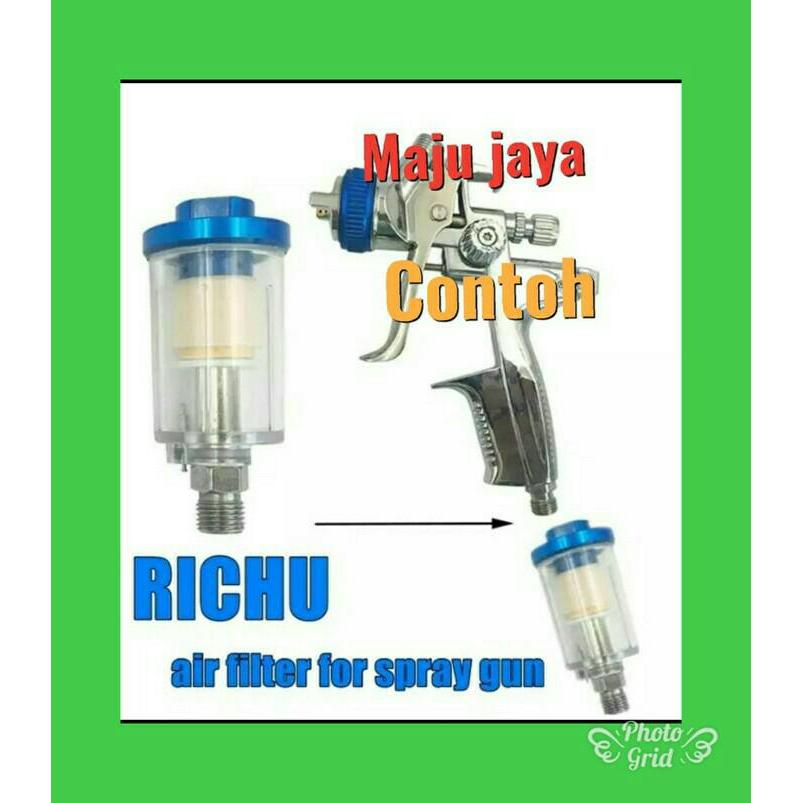 FILTER AIR UDARA TABUNG SPRAY GUN F100 75 K3 R2 MEIJI MULTIPRO LAKONI