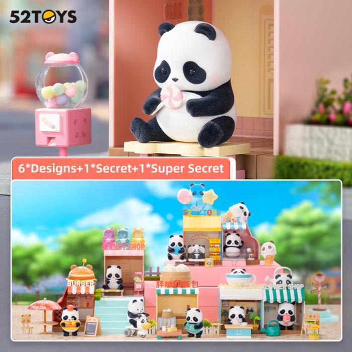 TOYS 52TOYS PANDAROLL SHOPPING STREET SERIES FIGURE BLIND BOX