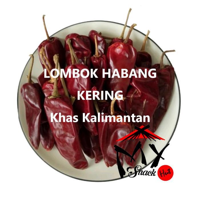LOMBOK HABANG KERING 250GR CABAI CABE MERAH BESAR JUMBO AMBULU DRIED RED KALIMANTAN CHILI GENDUT