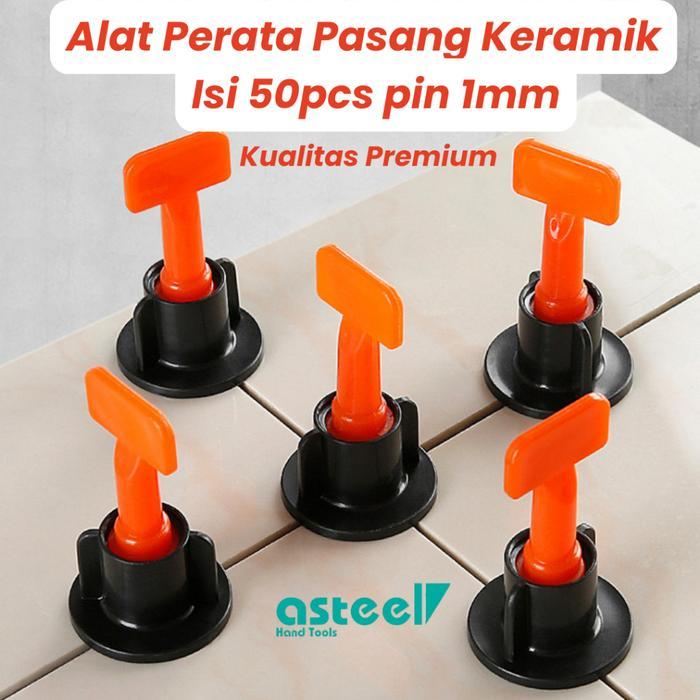 reniaofficial ASTEEL Alat perata pasang keramik granit lantai dinding lengkap tile leveling spacer