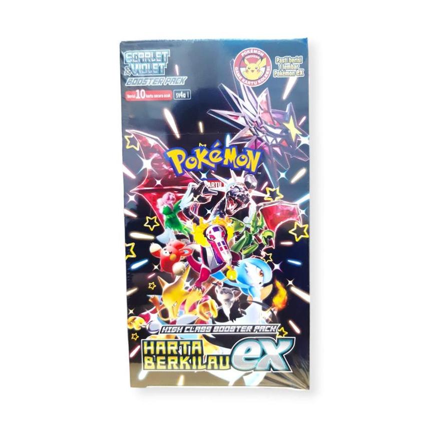 Promo Pokemon Tcg Scarlet & Violet Harta Berkilau Ex Sv4A Booster Box Sale