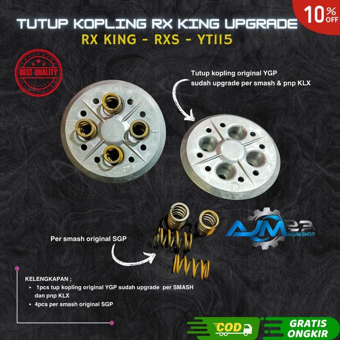 Paket Tutup Dan Per Kopling Smash Untuk Rx King