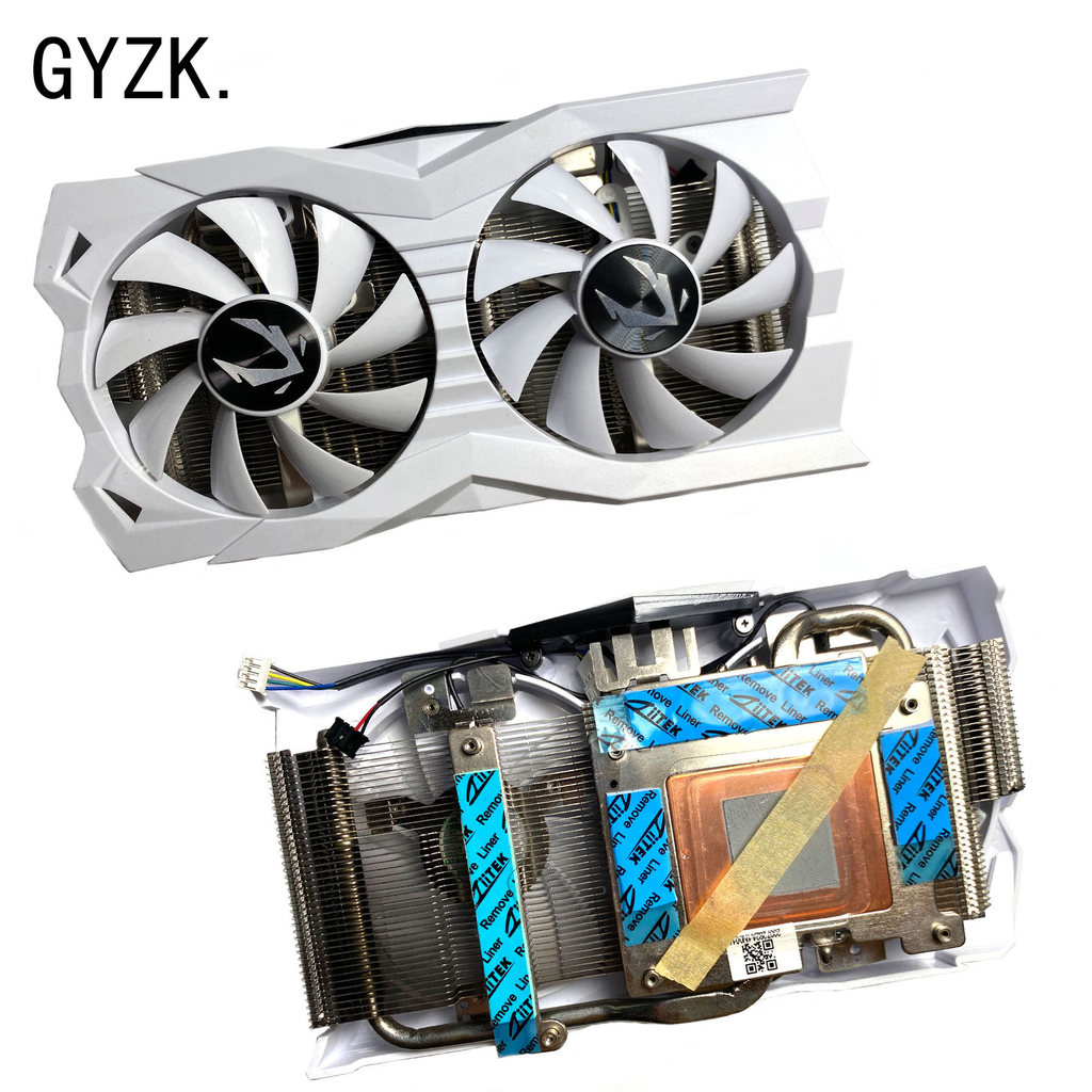 New For ZOTAC GAMING GeForce RTX2060 SUPER OC White Edition Graphics Card Replacement Fan panel with