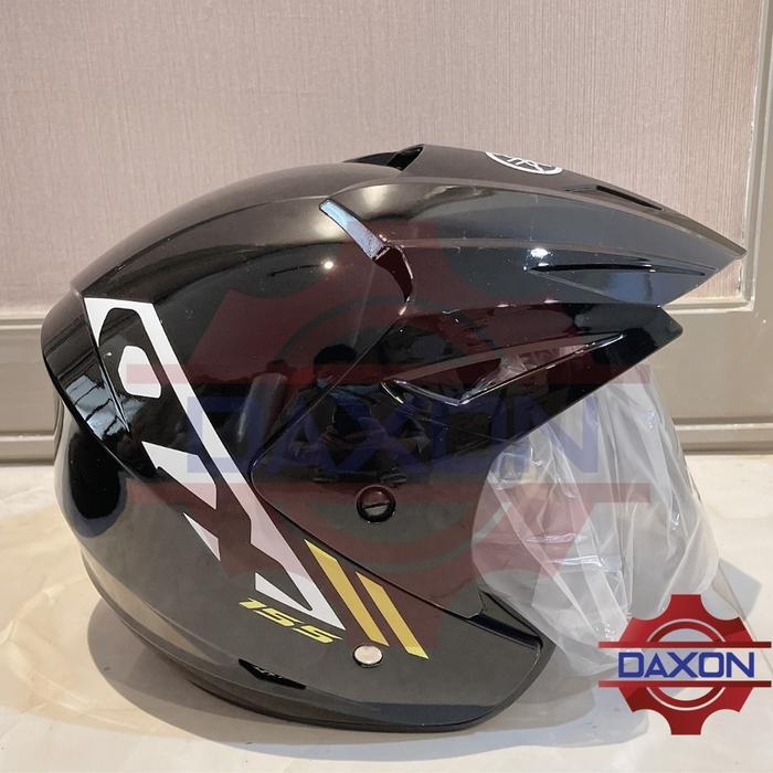 "New" TERMURAH helm Yamaha MX King Original, Baru, SNI, motorcycle, single visor