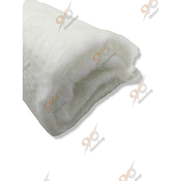 "New" Glasswool Racing Glaswool Putih Knalpot Gasbul Glaspul Gaspol Gasbol Glasswoll Knalpot Racing