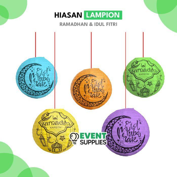 PREMIUM Lampion Gantung Ramadhan / Lampion Terbang Idul Fitri Dekorasi