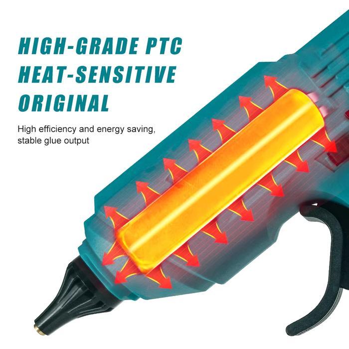 Kamolee Lem Tembak Lilin Cair Glue Gun Lem Bakar Cair - Lem Lilin Glue Gun Cordless - Lem Tembak