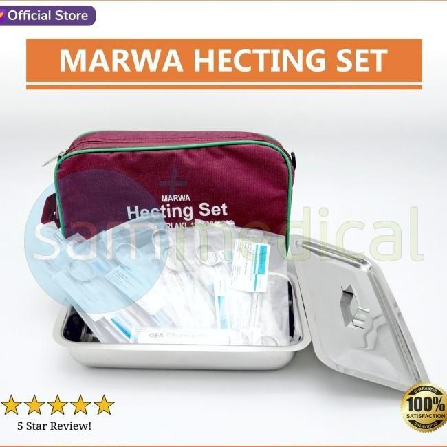 MARWA HECTING SET / ALAT BEDAH PERAWATAN LUKA / ALAT PERAWATAN LUKA / HECTING INSTRUMENT
