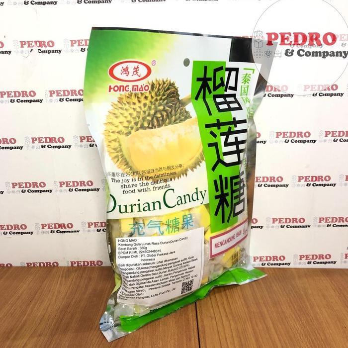 READY HONG MAO DURIAN CANDY PERMEN 350 GRAM KEMBANG GULA BUAH DUREN