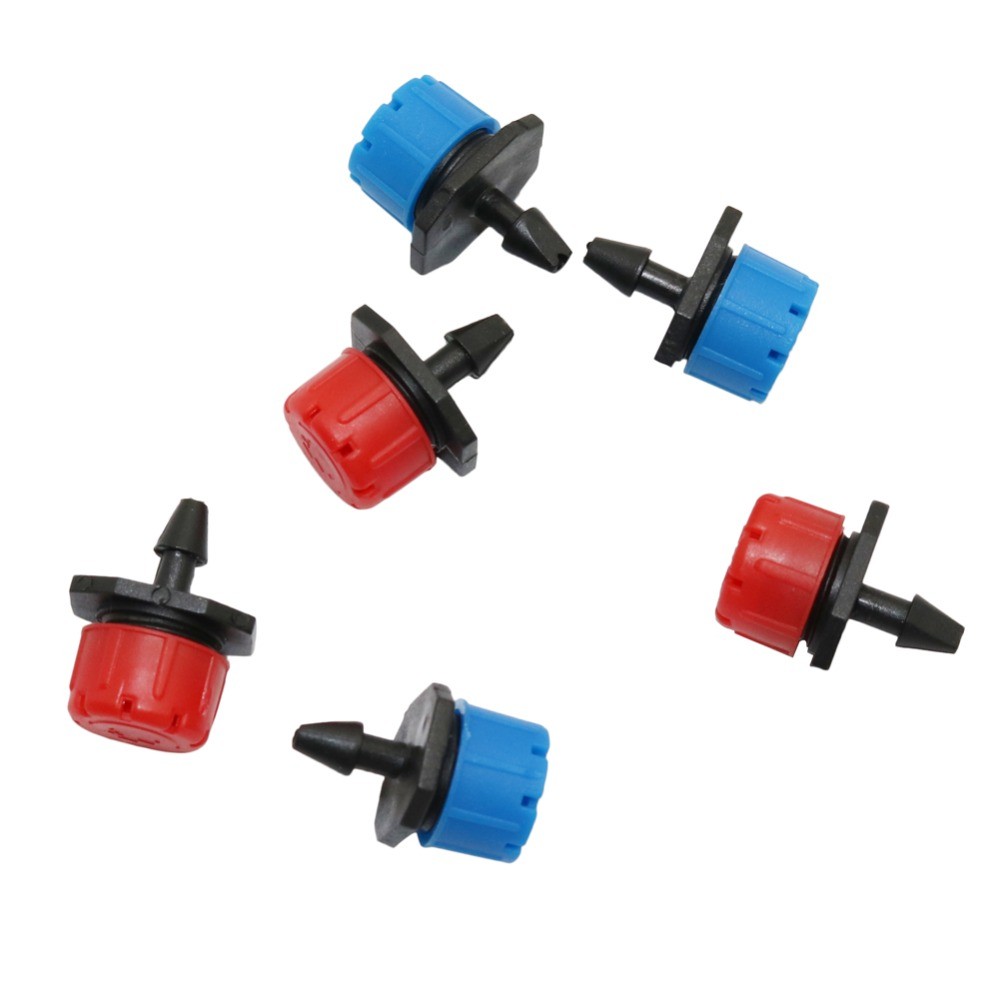 Dripper Irigasi Pertanian Aliran Air Dapat Disesuaikan Alat Pertanian Air Taman Dripper untuk Irigas