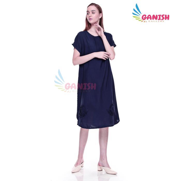 "New" DASTER BALI POLOS MAWAR BAJU TIDUR MURAH KATUN ADEM MINI DRESS JUMBO
