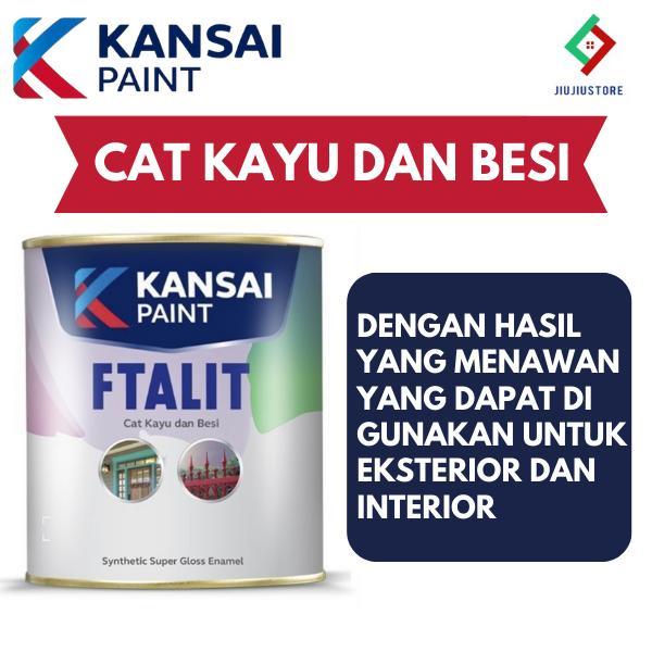 Ftalit Cat Kayu Dan Besi 1 Kg Cat Minyak 1Kg Kansai Ftalit Cat Minyak Co