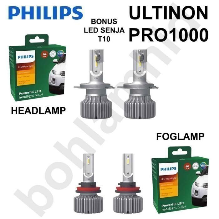 Lampu LED Xpander Philips Ultinon Pro1000 Bohlam LED Headlamp Foglamp