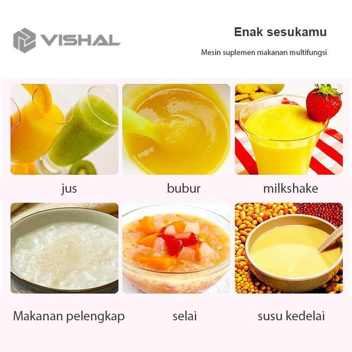 Philips - Capsule Blender Portable Mini Serbaguna+Mangkuk Makan Bowl Set 4Pcs+ 6In1 Pisau Set